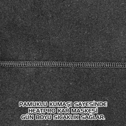 Argeus HeatPro Çocuk Kar Maskesi Siyah