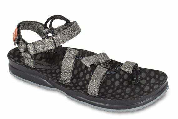 Lizard Hex H20 Skin Gri Sandalet