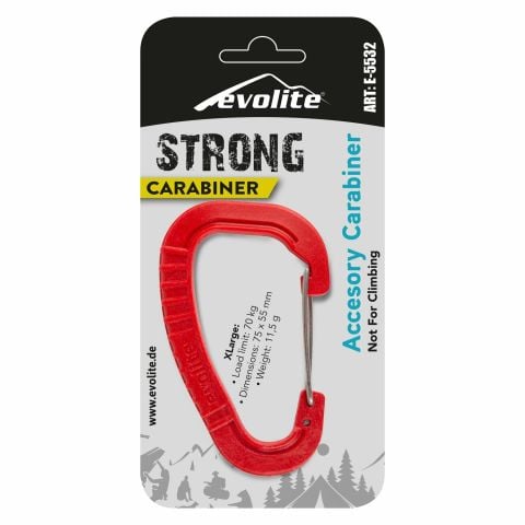 Evolite Strong Karabina XLarge - Kırmızı