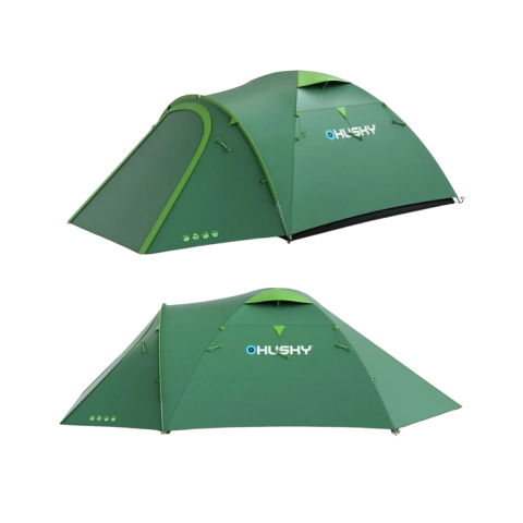 HUSKY BIZON 4 KISILIK YESİL KAMP CADIR MOUT