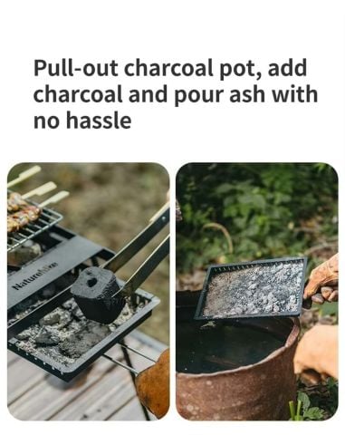 Naturehike Grill Barbecue + Katlanabilir Masalı