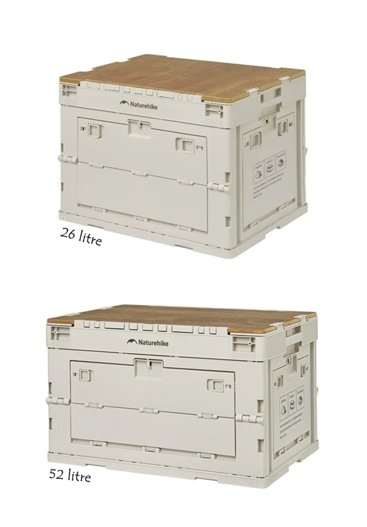 Naturehike Ling yue L Kapaklı Katlanır Saklama Kutusu