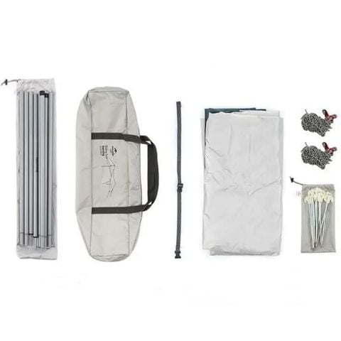 Naturehike Hexagon Sunrise Canopy 3.5x4 mt Tarp [Güneş ve Rüzgar Koruma Tentesi]