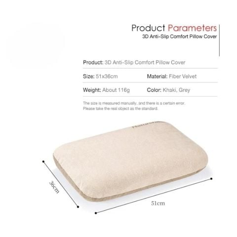 Naturehike 3D Anti-Slip Comfort Kaymaz Yastık Kılıfı