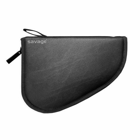 Savage Suni Deri Tabanca Taşıma Çantası Siyah (TH.016)