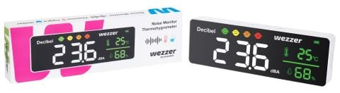 Levenhuk Wezzer Teo TH70 Kirlilik Monitörü Termo Higrometre