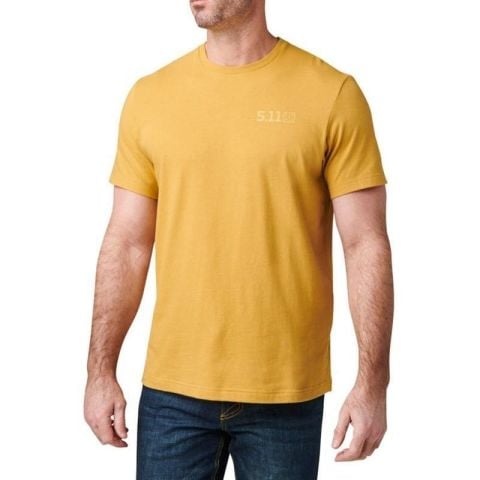 5.11 BREW GROUND SS Tee Kısa Kol Sarı T-Shirt