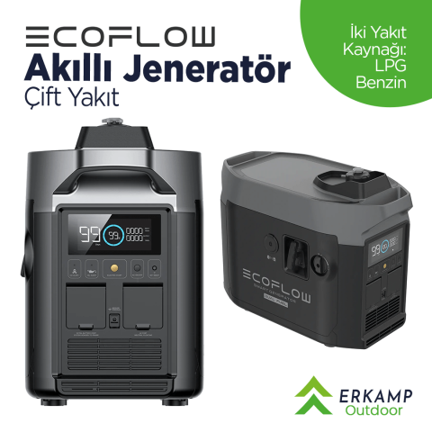 EcoFlow | Akıllı Jeneratör (Çift Yakıt)