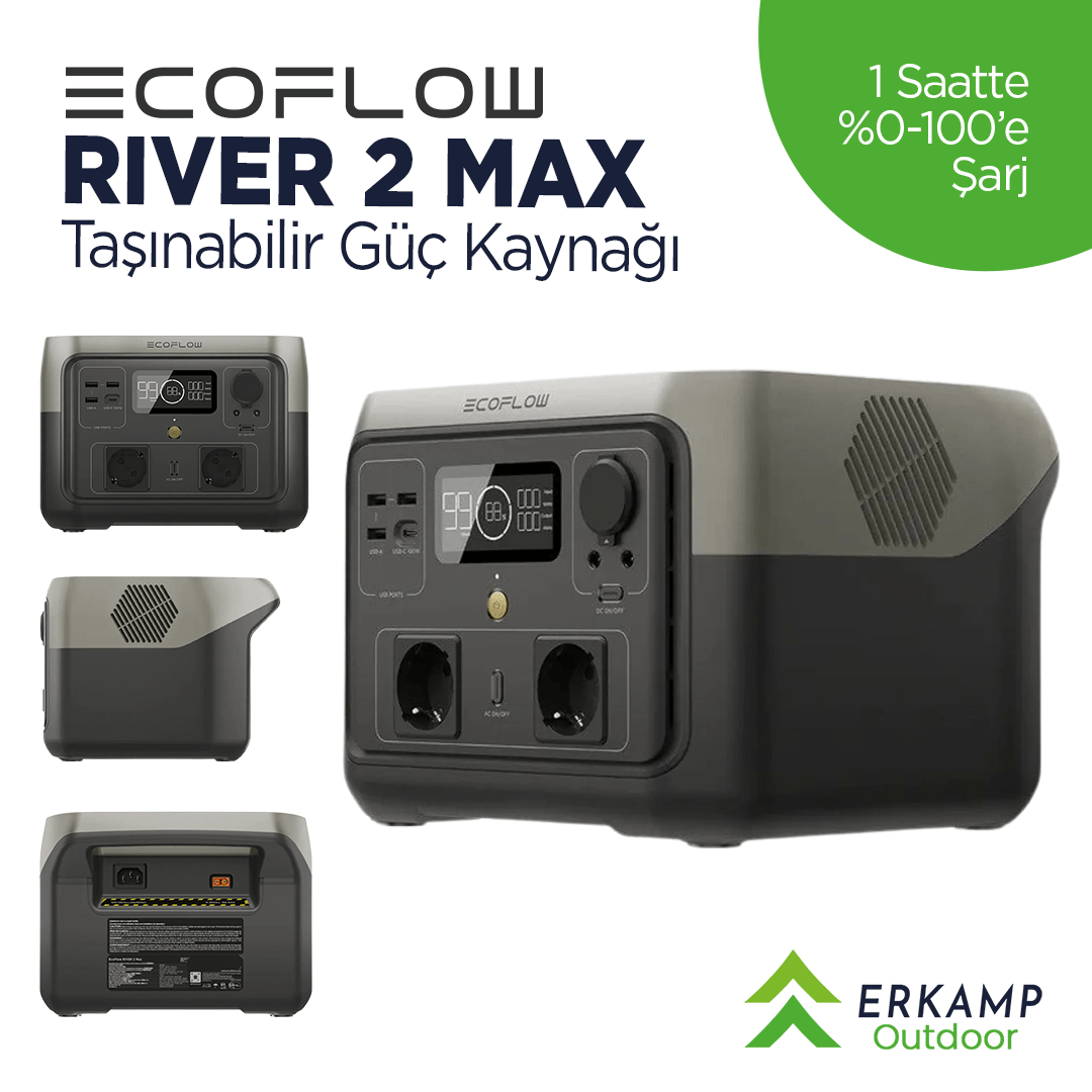 Ecoflow | River 2 Max Taşınabilir Güç Kaynağı