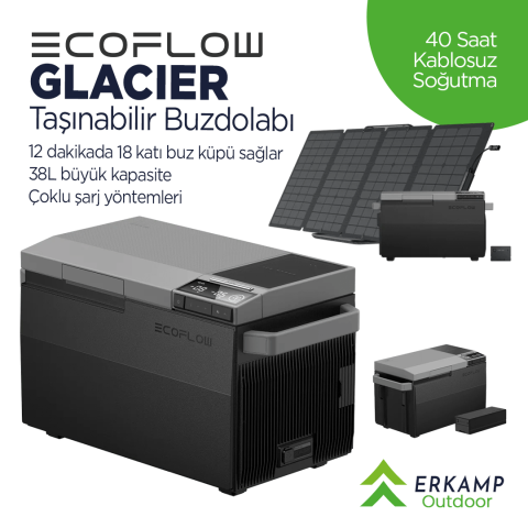 Ecoflow | Glacier Taşınabilir Buzdolabı