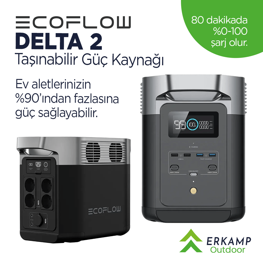 Ecoflow | Delta 2 Taşınabilir Güç Kaynağı