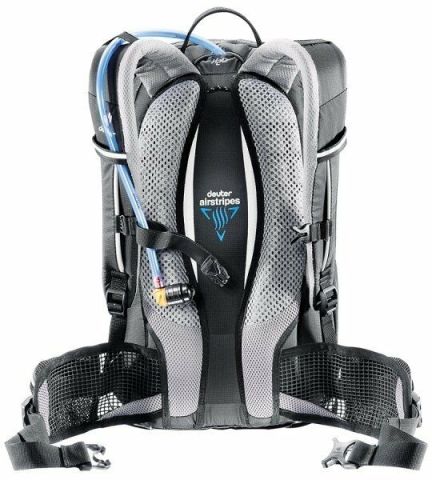 DEUTER SUPERBIKE 18 EXP SIRT CANTASI SİYAH - GRANİT