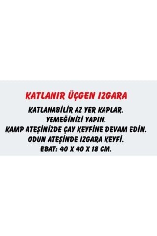 NURGAZ Katlanır Üçgen Izgara