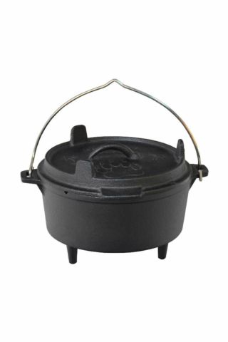 NURGAZ 8 Inch Döküm Tencere