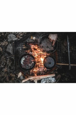 CAMPOUT Döküm Tencere 12 INCH
