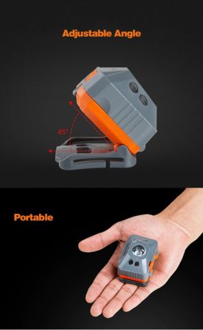 Naturehike USB Şarjlı LED Kafa Lambası (1200mAh)