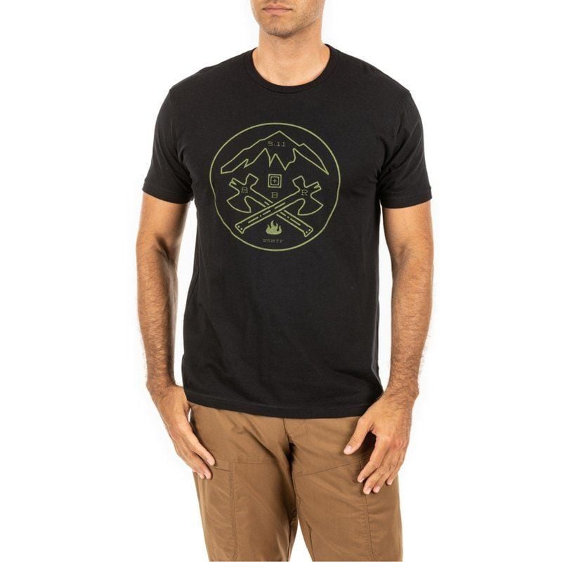 5.11 ACY CROSSED AXE MOUNTAIN T-SHIRT L