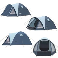 Kingcamp Blue Beige Holiday 4 Kişilik Çadır
