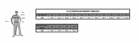 5.11 Apex Pantolon - Tundura