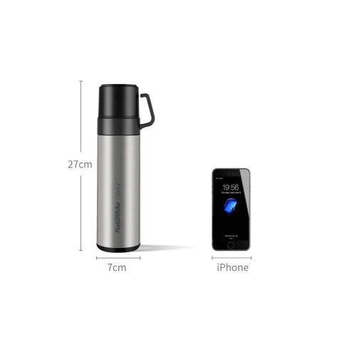 Naturehike 3IN1 Vacuum Paslanmaz Çelik Termos 600 ML