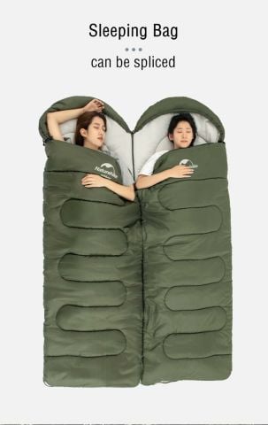 Naturehike Y150L Kapüşonlu Pamuklu Uyku Tulumu -6°C