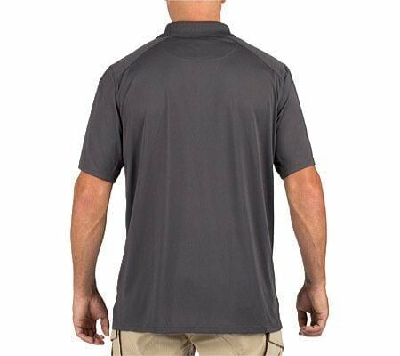 5.11 Charcoal S/S Helios Polo T-Shirt