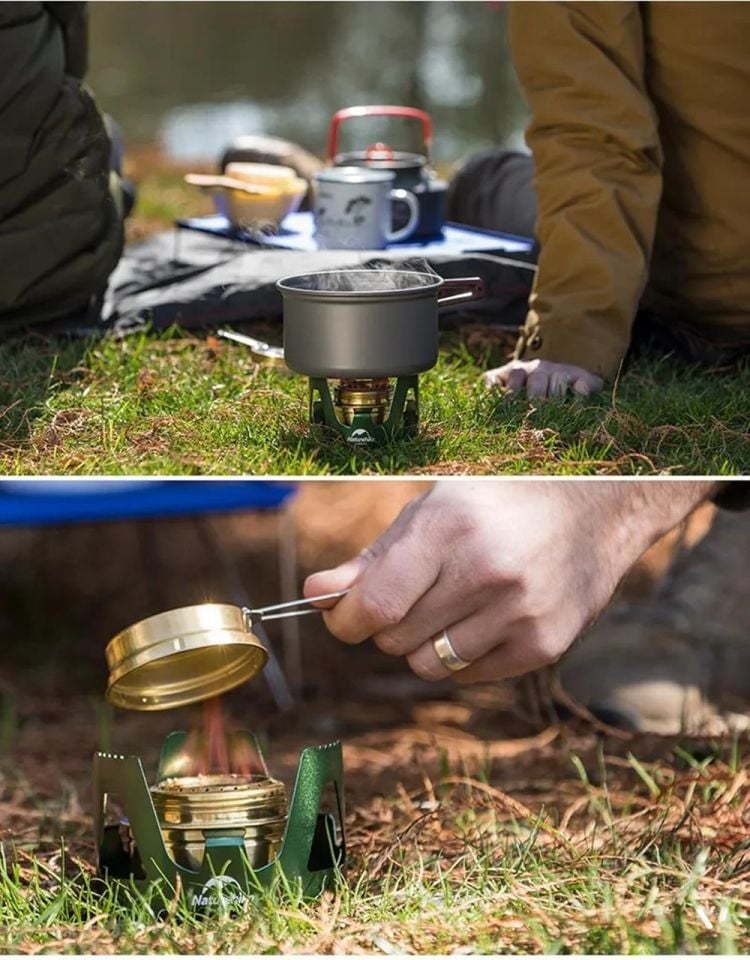 Naturehike LT01 Taşınabilir Alkol Ocağı | Kamp Ocağı