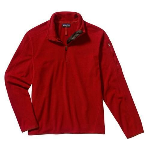Patagonia Araveto O/P Yarım Fermuar Micro Polar Ceket Kırmızı - S