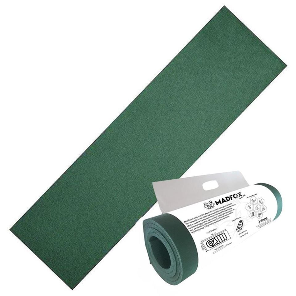 Madfox Nomad Foam Süperlight Kamp Matı - (180x60x1 Cm)