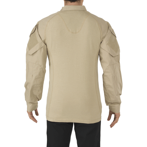 5.11 RAPID ASSAULT KHAKI SHIRT XXL