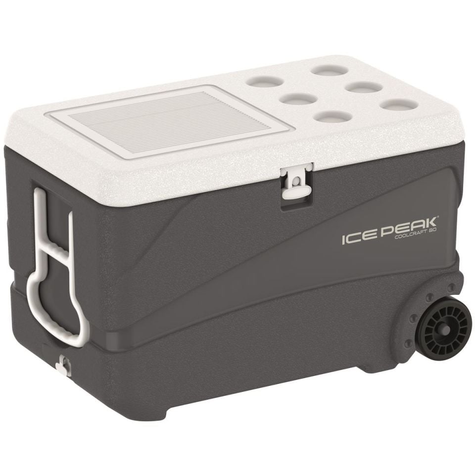 IcePeak CoolCraft 80 Tekerlekli Buzluk 75.2 Litre - FÜME