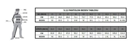 5.11 Stryke Bayan Pantolon - Siyah S-M