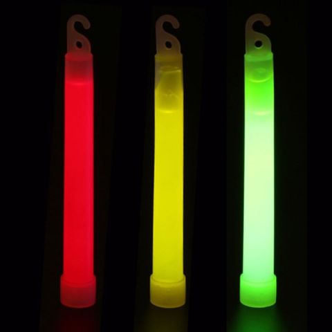 Argeus 6'' Kimyasal Işık Çubuğu Sarı Renk 15 cm (Glow Stick)