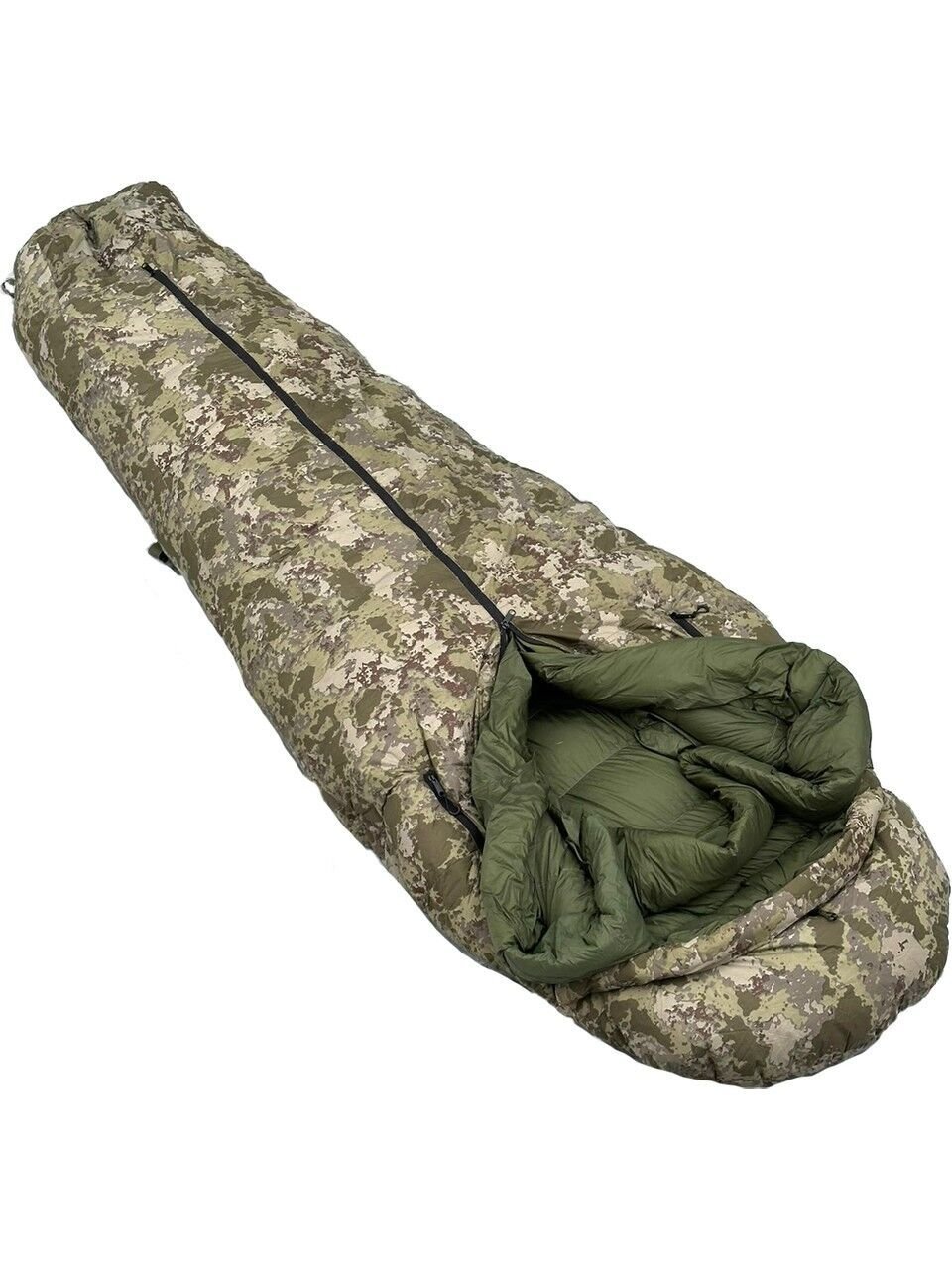 Erkamp Extreme -40°C Askeri Kışlık Uyku Tulumu | Kaz Tüyü, Profesyonel Seviye Isı Yalıtımı ( 800 Fill )