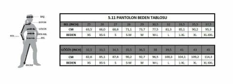 5.11 Stryke Khaki Bayan Pantolon