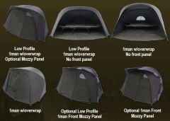 Prologıc Frame-X1 Bivvy Low Profile 1man (H115cm W235cm D145cm) Çadır