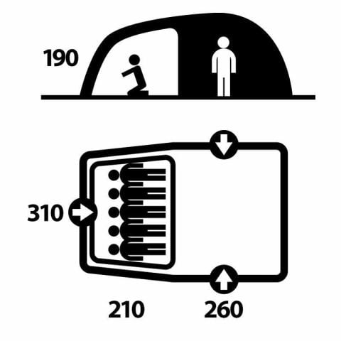 Husky Boston 5 Dural Çadır