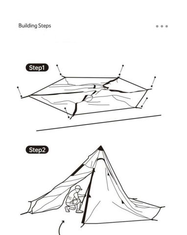 Naturehike Moğol Glamping 4 Kişilik Piramid Çadır