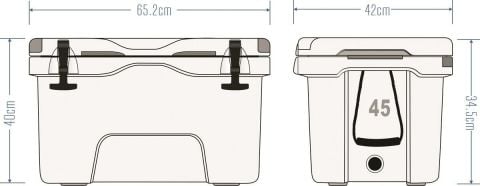 Icepeak Aden Buzluk 45 Litre