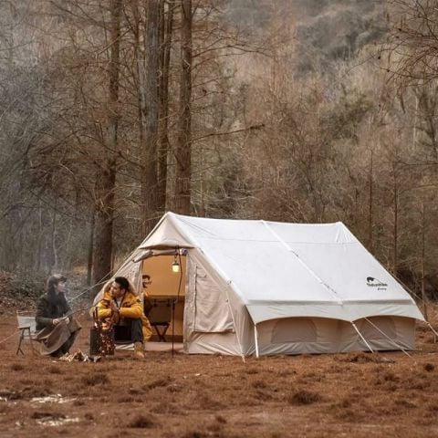 Naturehike Extend Air 12.0 Pamuklu Şişme Glamping Çadır