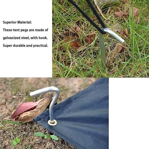 Naturehike C-Kafa 16 cm Çadır Kazığı [8 Pcs]