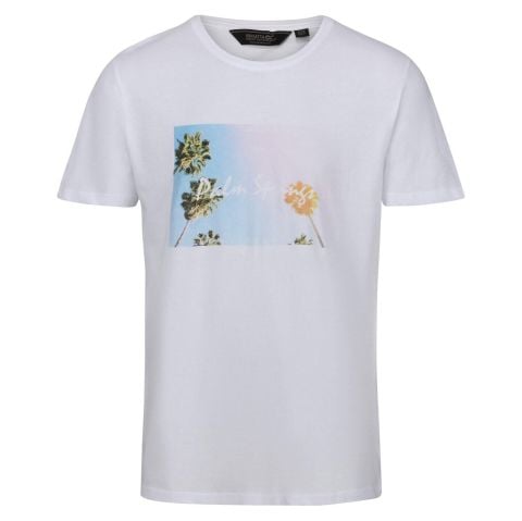 Regatta Cline VII Erkek T-Shirt-BEYAZ