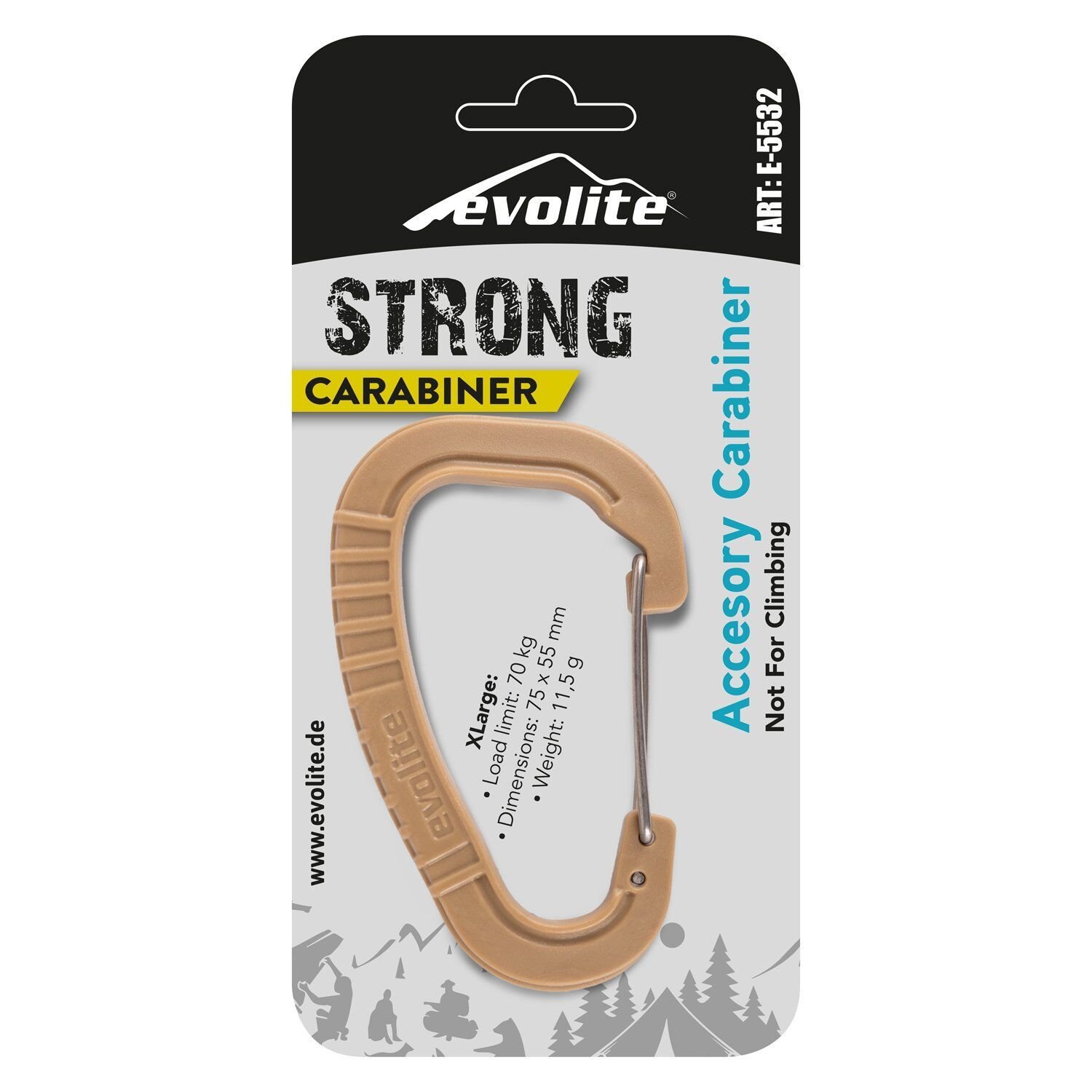 Evolite Strong Karabina XLarge- Bej