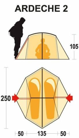 Ferrino Ardeche 2 Çadır