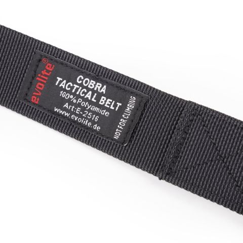 Evolite Cobra Tactical Kemer - Siyah 125