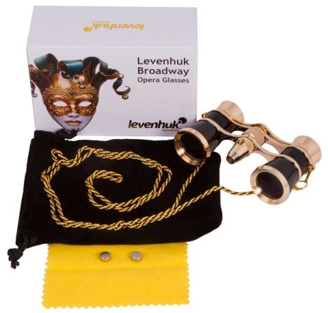 Levenhuk Broadway 325F Opera Dürbünleri (LED ışıklı ve zincirli)