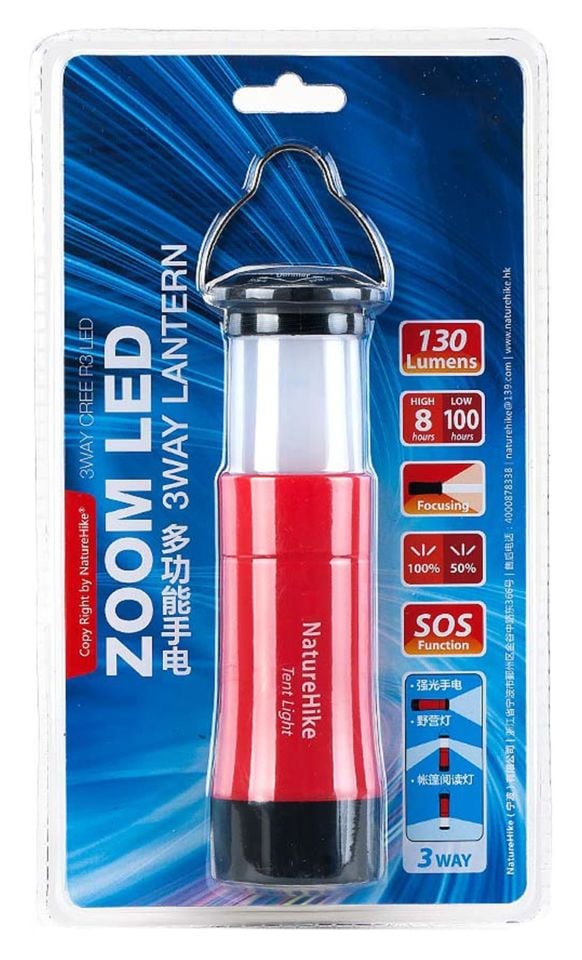 Naturehike 3IN1 MultiFonksiyonel LED Kamp Lambası