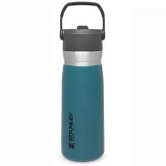 Stanley GO Iceflow Pipetli Paslanmaz Çelik Soğuk Su Termosu 0.65 LT Petrol