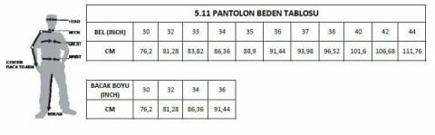5.11 Strike W-Flex-Tac Pantolon - Koyu Kahve