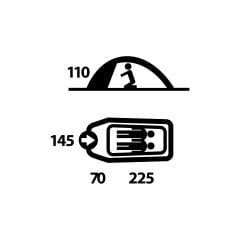 Husky Flame 2 Kişilik Çadır